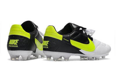 Nike The Premier 3 FG Low-Tops Football Boots - White/Yellow/Black