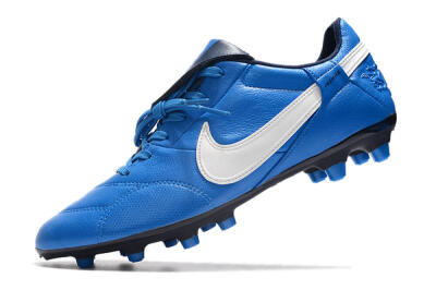 Nike The Premier 3 FG Low-Tops Football Boots - Blue/White/Black