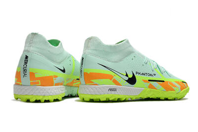 Nike Phantom GT Pro TF High-Tops Football Shoes - Jade/Yellow/Orange/Black