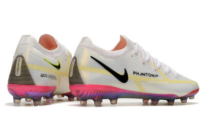 Nike Phantom GT Elite AG Low-Tops Football Boots - White/Gold/Black