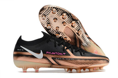 Nike Phantom GT Elite AG Low-Tops Football Boots - Gold/Black/White