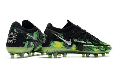 Nike Phantom GT Elite AG Low-Tops Football Boots - Green/Yellow/Black/Silver