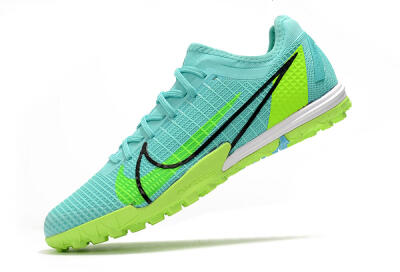 Nike Mercurial Vapor 14 Pro TF Low-Tops Football Shoes - Blue/Yellow/Black