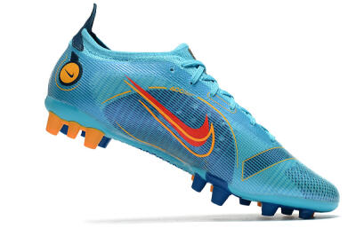 Nike Mercurial Vapor 14 Elite AG Low-Tops Football Boots - Blue/Red/Yellow