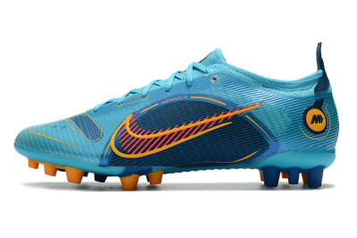 Nike Mercurial Vapor 14 Elite AG Low-Tops Football Boots - Blue/Red/Yellow