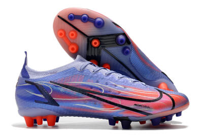 Nike Mercurial Vapor 14 Elite AG Low-Tops Football Boots - Blue/Red/Black