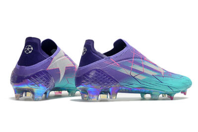 Adidas X Speedflow+ FG Low-Tops Football Boots - Jade/Purple/Pink
