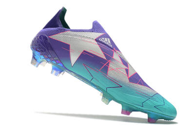 Adidas X Speedflow+ FG Low-Tops Football Boots - Jade/Purple/Pink