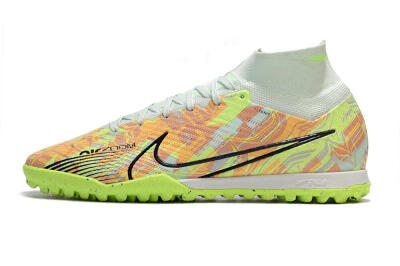 Nike Air Zoom Mercurial Superfly 9 Elite TF High-Tops Football Shoes - Yellow/Brown/Black