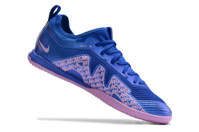 Nike Air Zoom Mercurial Vapor 15 Pro IC Low-Tops Football Shoes - Blue/Pink