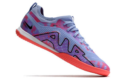 Nike Air Zoom Mercurial Vapor 15 Pro IC Low-Tops Football Shoes - Blue/Purple/Red