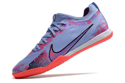 Nike Air Zoom Mercurial Vapor 15 Pro IC Low-Tops Football Shoes - Blue/Purple/Red