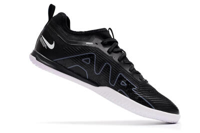 Nike Air Zoom Mercurial Vapor 15 Pro IC Low-Tops Football Shoes - Black/White/Yellow