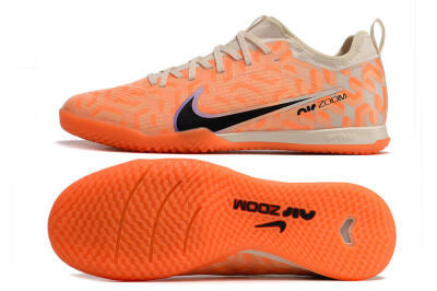 Nike Air Zoom Mercurial Vapor 15 Pro IC Low-Tops Football Shoes - Orange/Purple/Black