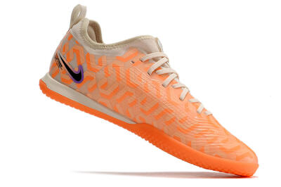 Nike Air Zoom Mercurial Vapor 15 Pro IC Low-Tops Football Shoes - Orange/Purple/Black
