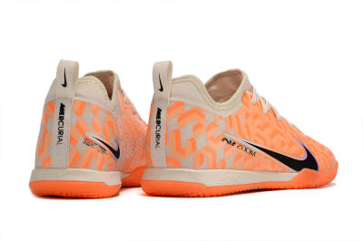 Nike Air Zoom Mercurial Vapor 15 Pro IC Low-Tops Football Shoes - Orange/Purple/Black