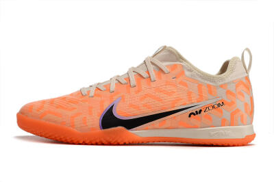 Nike Air Zoom Mercurial Vapor 15 Pro IC Low-Tops Football Shoes - Orange/Purple/Black