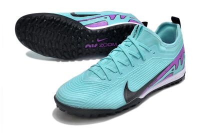 Nike Air Zoom Mercurial Vapor 15 Pro TF Low-Tops Football Shoes - Blue/Black/Purple
