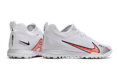 Nike Air Zoom Mercurial Vapor 15 Pro TF Low-Tops Football Shoes - White/Black/Red