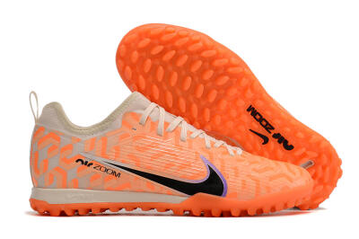 Nike Air Zoom Mercurial Vapor 15 Pro TF Low-Tops Football Shoes - Orange/Purple/Black