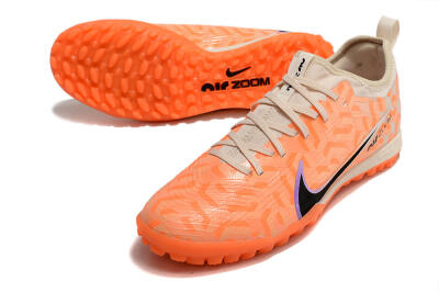 Nike Air Zoom Mercurial Vapor 15 Pro TF Low-Tops Football Shoes - Orange/Purple/Black