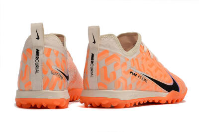 Nike Air Zoom Mercurial Vapor 15 Pro TF Low-Tops Football Shoes - Orange/Purple/Black
