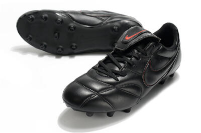 Nike Premier 2.0 FG Low-Tops Football Boots - Black/Red