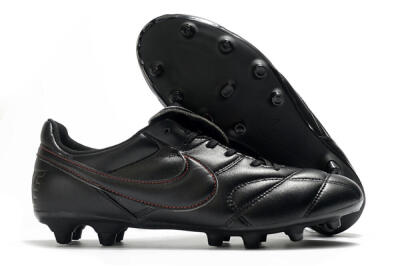 Nike Premier 2.0 FG Low-Tops Football Boots - Black/Red