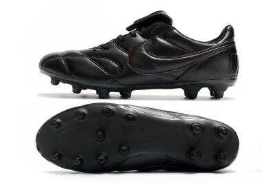 Nike Premier 2.0 FG Low-Tops Football Boots - Black/Red