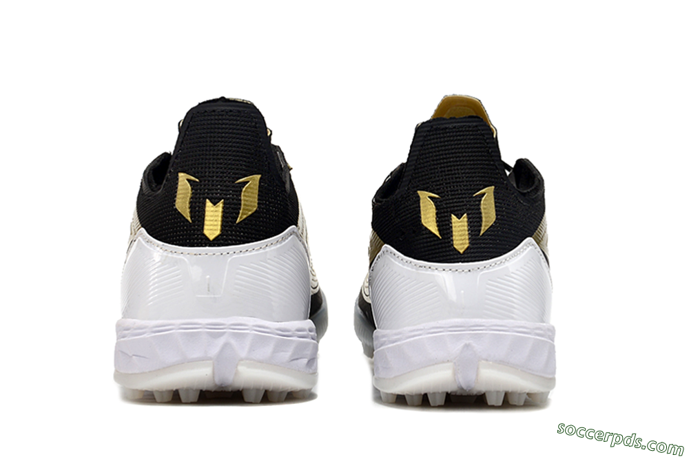 Adidas F50 Elite TF Low-Tops Football Shoes - Gold/White/Black 7