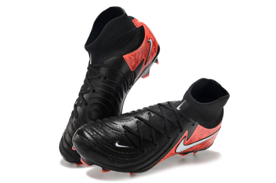 Nike Phantom Luna Elite FG High-Tops Football Boots - Black/Red/White