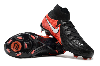 Nike Phantom Luna Elite FG High-Tops Football Boots - Black/Red/White