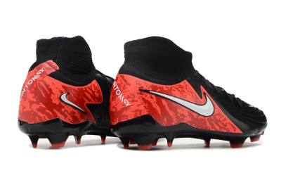 Nike Phantom Luna Elite FG High-Tops Football Boots - Black/Red/White