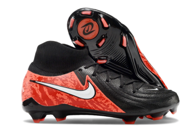 Nike Phantom Luna Elite FG High-Tops Football Boots - Black/Red/White