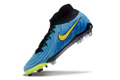 Nike Phantom Luna Elite FG High-Tops Football Boots - Blue/Yellow/Black