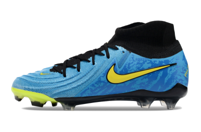 Nike Phantom Luna Elite FG High-Tops Football Boots - Blue/Yellow/Black