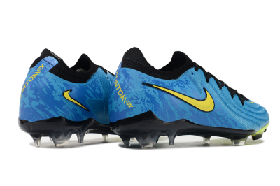Nike Phantom Luna Elite FG Low-Tops Football Boots - Blue/Yellow/Black