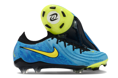 Nike Phantom Luna Elite FG Low-Tops Football Boots - Blue/Yellow/Black