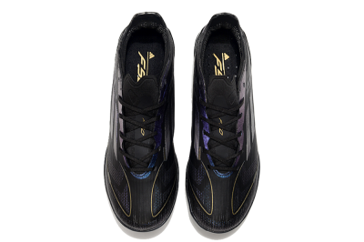 Adidas F50 Elite TF Low-Tops Football Shoes - Black/Silver/Purple