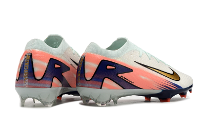 Nike Air Zoom Mercurial Vapor 16 Elite FG Low-Tops Football Boots - Pink/Gold/Blue