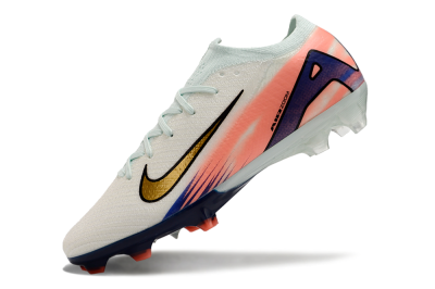 Nike Air Zoom Mercurial Vapor 16 Elite FG Low-Tops Football Boots - Pink/Gold/Blue