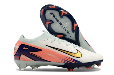 Nike Air Zoom Mercurial Vapor 16 Elite FG Low-Tops Football Boots - Pink/Gold/Blue