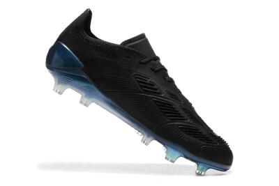 Adidas Predator Elite 24 FG Low-Tops Football Boots - Black/Silver/Blue