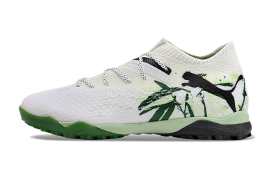 Puma Future 7 Ultimate TF Low-Tops Football Shoes - White/Green/Black