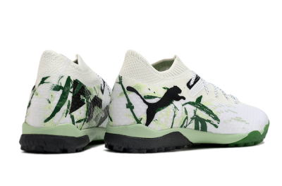 Puma Future 7 Ultimate TF Low-Tops Football Shoes - White/Green/Black