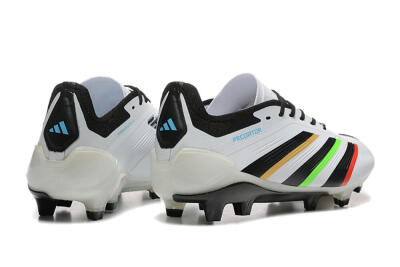 Adidas Predator Elite 24 FG Low-Tops Football Boots - White/Black/Red/Gold
