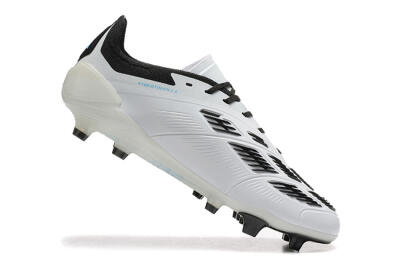 Adidas Predator Elite 24 FG Low-Tops Football Boots - White/Black/Red/Gold