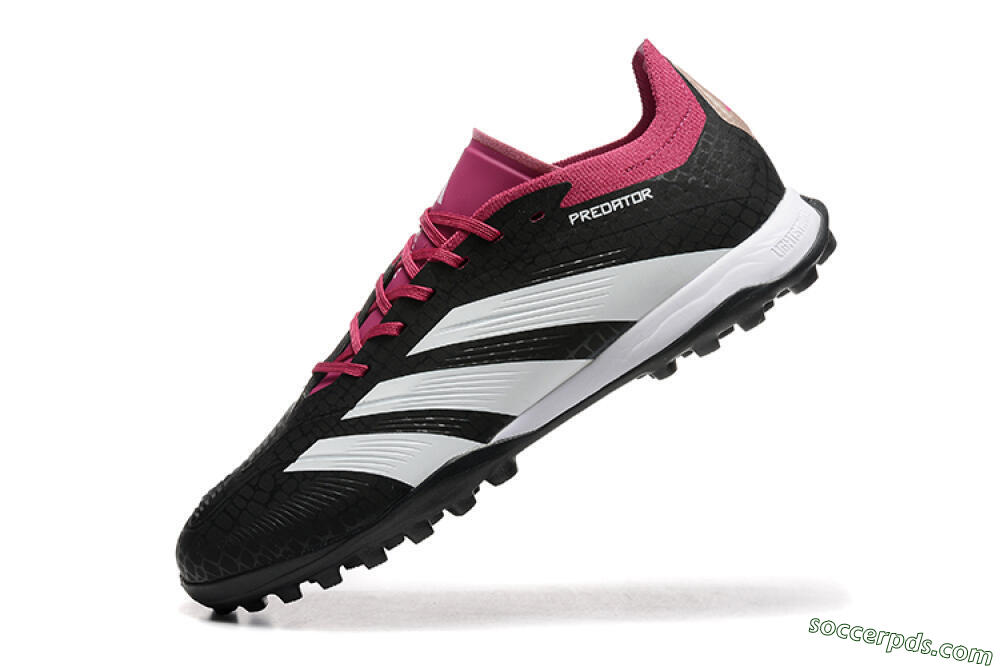 Adidas Predator Elite 24 TF Low-Tops Football Shoes - Black/White/Red 5
