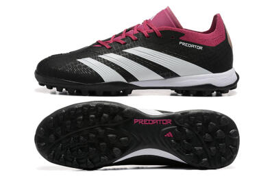 Adidas Predator Elite 24 TF Low-Tops Football Shoes - Black/White/Red