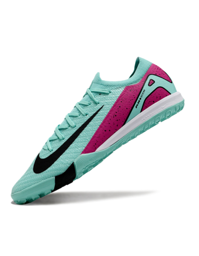 Nike Air Zoom Mercurial Vapor 16 Elite TF Low-Tops Football Shoes - Jade/Red/Black